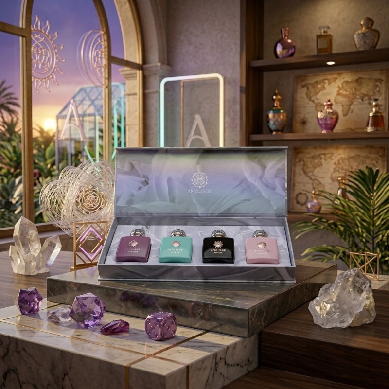 Bộ quà tặng nước hoa AMOUAGE U - đánh giá và giá The Collection Perfume Fragrance