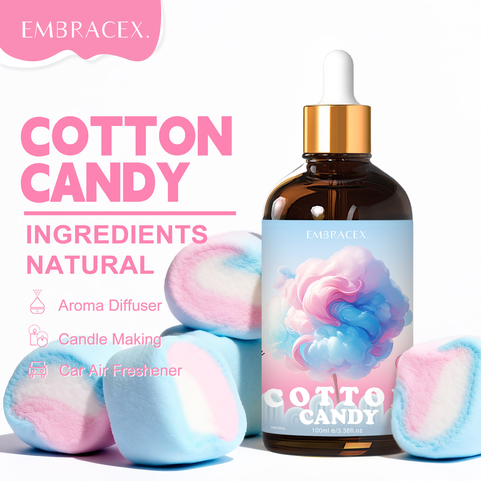 100ml Cotton Candy Fragrance O - đánh giá và giá Perfume Fragrance Oil