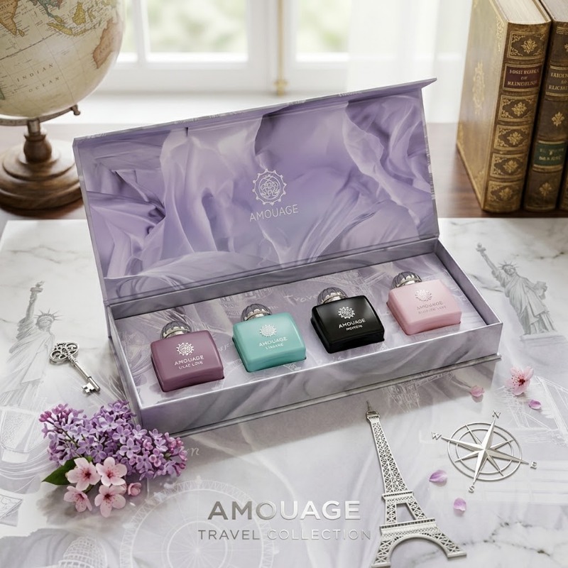 Bộ quà tặng nước hoa AMOUAGE 3 - đánh giá và giá The Collection Perfume Fragrance