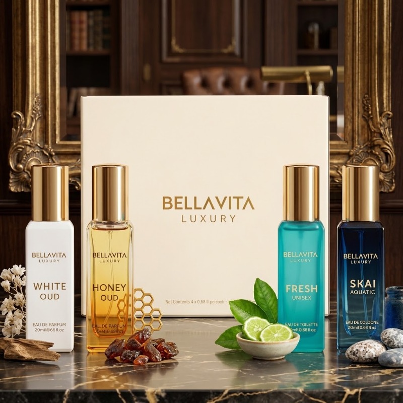 20MLx4 Unisex Mini Perfume Set - đánh giá và giá The Collection Perfume Fragrance